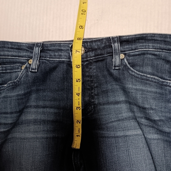 ag ADRIANO GOLDSCHMIED Angelina Petite Bootcut 49 button jeans, 27R - Picture 12 of 16